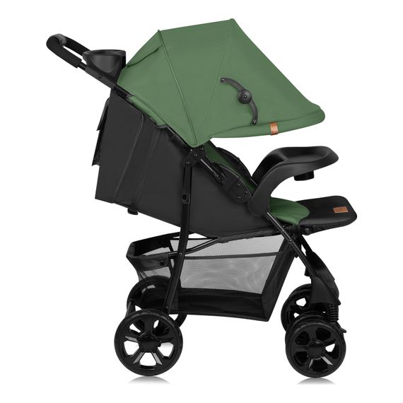 Lionelo Emma Plus - Pushchair with Organiser (6 months - 15 kg), Kolor: Green Emerald, image , 12 image