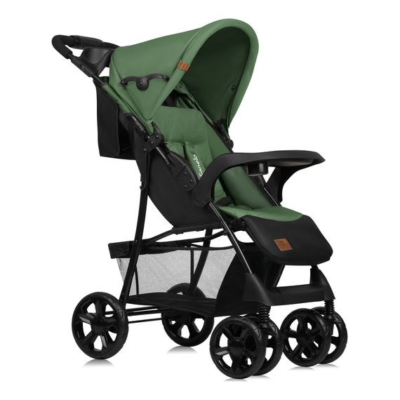 Lionelo Emma Plus - Pushchair with Organiser (6 months - 15 kg), Kolor: Green Emerald, image , 13 image