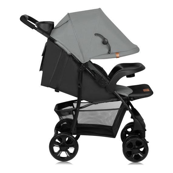 Lionelo Emma Plus - Pushchair with Organiser (6 months - 15 kg), Kolor: Grey Dove, image , 13 image