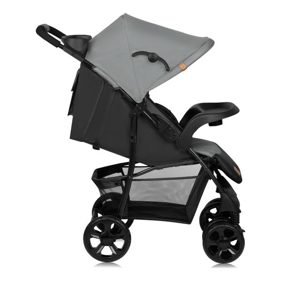 Lionelo Emma Plus - Pushchair with Organiser (6 months - 15 kg), Kolor: Grey Dove, image , 14 image