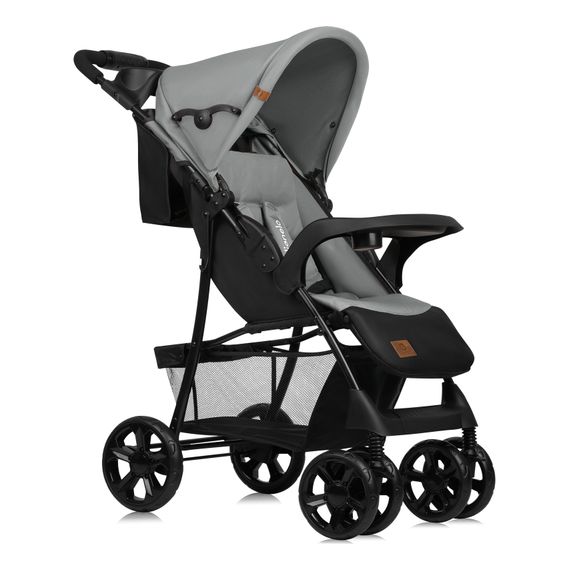 Lionelo Emma Plus - Pushchair with Organiser (6 months - 15 kg), Kolor: Grey Dove, image , 16 image
