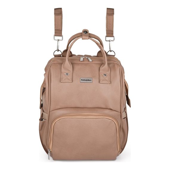 Petite&Mars plecak do wózka Jasper Camel Beige, 3 zdjęcie
