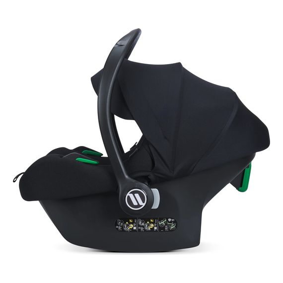 Avionaut Cosmo - Lightweight Infant Car Seat (40-87 cm | 0-13 kg | Birth to 12 Months), Baza: bez bazy, Kolor: Smart Black, image , 4 image