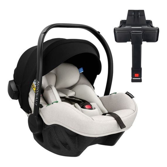 Avionaut Pixel Pro 2.0 C s bází Dock 2 - lehká autosedačka pro miminka (40-86 cm | 0-13 kg | 0-15 měsíců), Baza: baza Dock 2, Kolor: Beige