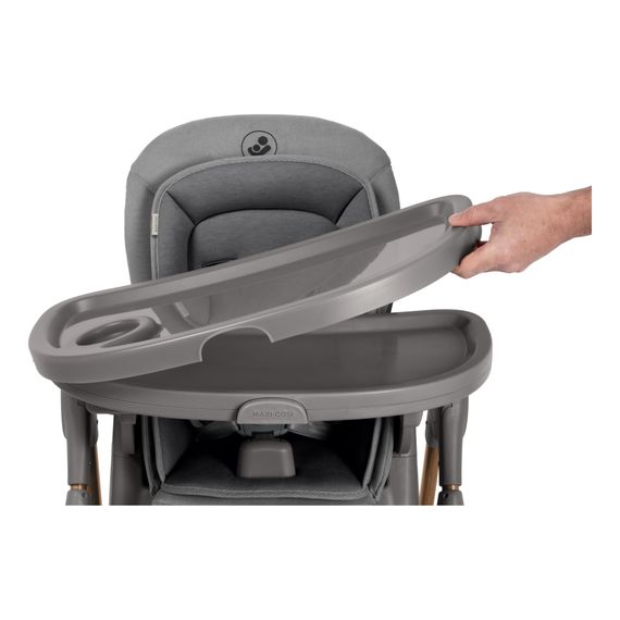 Maxi-Cosi Minla Plus jídelní židlička Elegance Graphite, Kolor: Elegance Graphite, 19 zdjęcie
