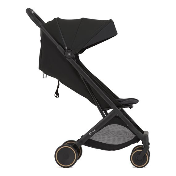 Anex Air-X2 - sportovní kočárek do letadla, Kolor materiału: Nero, 11 zdjęcie