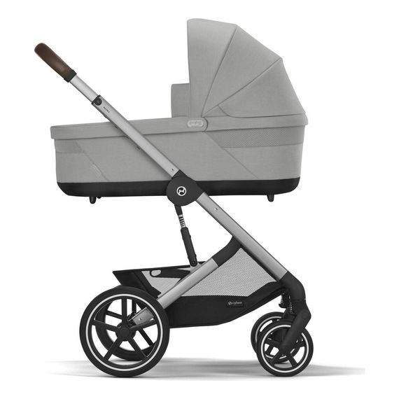 Cybex korba S Lux 2.0, Kolor materiału: Stone Grey, 10 zdjęcie
