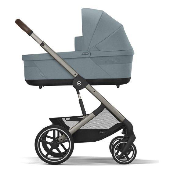 Cybex korba S Lux 2.0, Kolor materiału: Stormy Blue, 10 zdjęcie