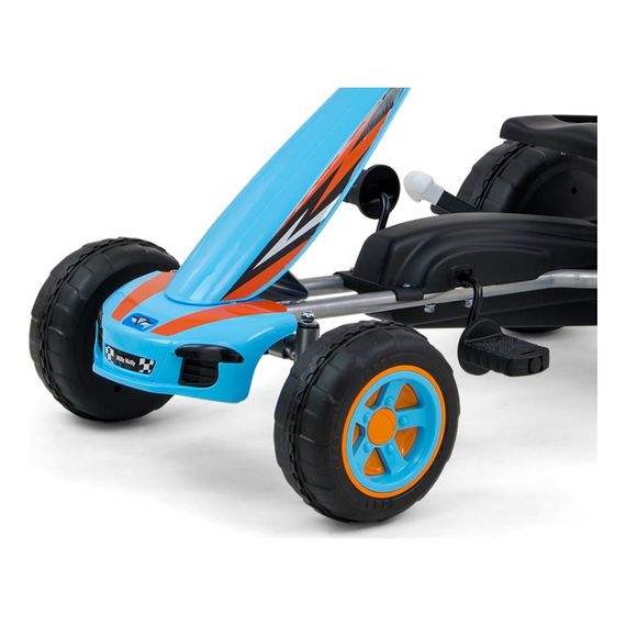 Milly Mally šlapací motokára Viper Blue, Kolor: Blue, 6 zdjęcie