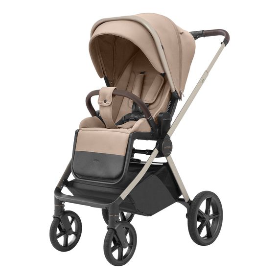 Carrello Ultra kombinovaný kočárek 2v1, Rodzaj wózka: głęboko-spacerowy, Kolor materiału: Floral Beige, 20 zdjęcie