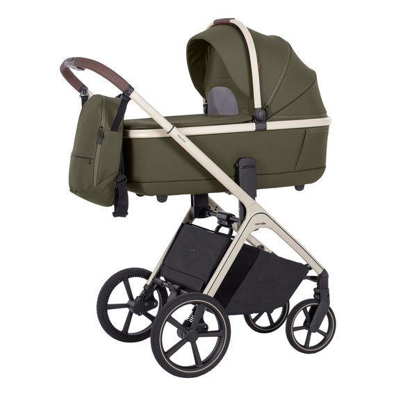 Carrello Vector kombinovaný kočárek 2v1, Kolor materiału: Deep Green, 15 zdjęcie