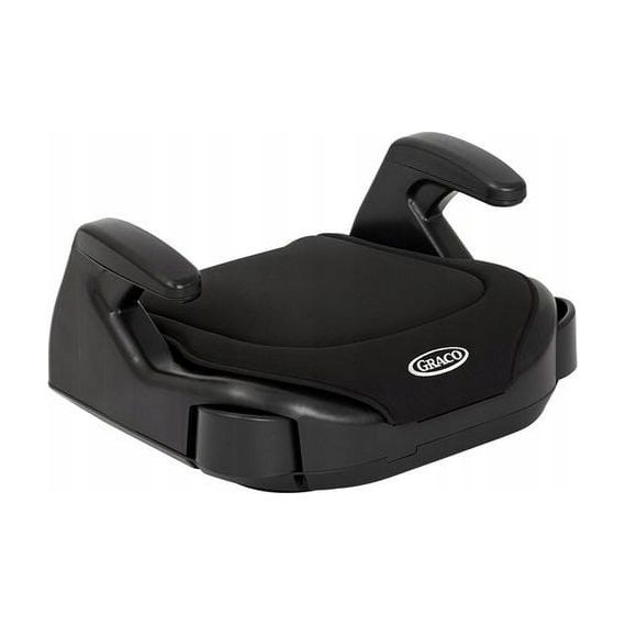 Graco Booster Basic R129 - podsedák do auta pro děti (135–150 cm | 22–36 kg | 6–12 let), Kolor: Black