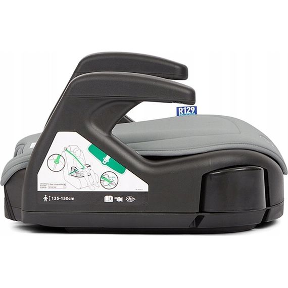 Graco Booster Basic R129 - podsedák do auta pro děti (135–150 cm | 22–36 kg | 6–12 let), Kolor: Opal Sky, 5 zdjęcie