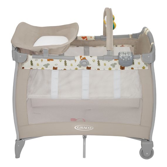 Graco Contour Electra Travel Cot with Bassinet Nature Trail, Kolor: Nature Trail, image , 3 image