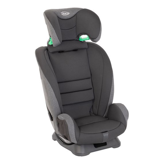 Graco FlexiGrow - autosedačka pro batolata a starší děti (76 - 145 cm | 9 - 36 kg | 15 měsíců - 12 let), Kolor: Heather, 9 zdjęcie
