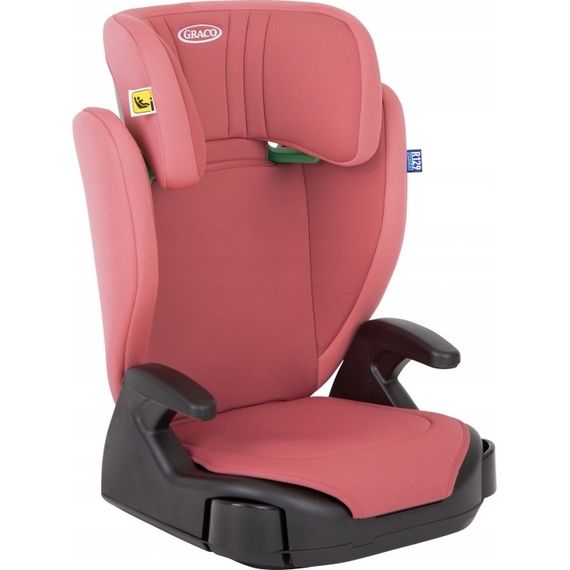 Graco Junior Maxi - autosedačka pro starší děti (100 - 150 cm | 15 - 36 kg | 3,5 - 12 let), Kolor: Pink