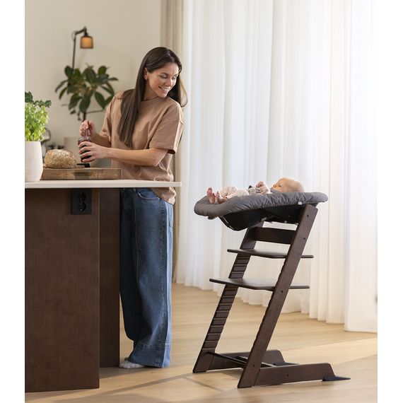 Stokke jídelní židlička Tripp Trapp Oak Warm Brown, Rodzaj: krzesełko, Kolor ramy: Dąb, Kolor: Oak Warm Brown, 5 zdjęcie