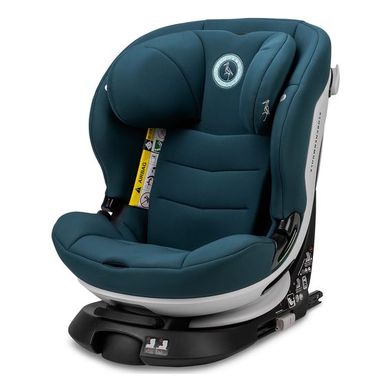 STORCHENMÜHLE Niki Kid - autosedačka (76 - 150 cm | 9 - 36 kg | 15 měsíců - 12 let), Kolor: Jade, 4 zdjęcie