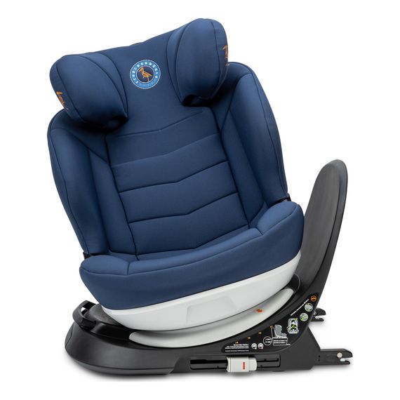 STORCHENMÜHLE Niki Next - autosedačka (76 - 150 cm | 9 - 36 kg | 15 měsíců - 12 let), Kolor: Iris, 6 zdjęcie