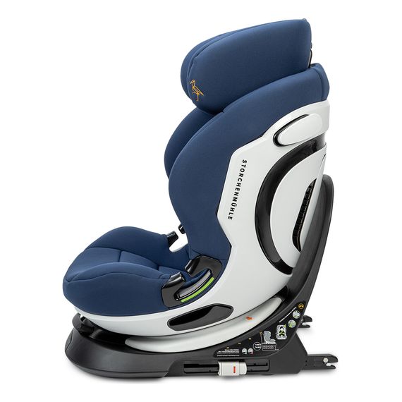 STORCHENMÜHLE Niki Next - autosedačka (76 - 150 cm | 9 - 36 kg | 15 měsíců - 12 let), Kolor: Iris, 7 zdjęcie