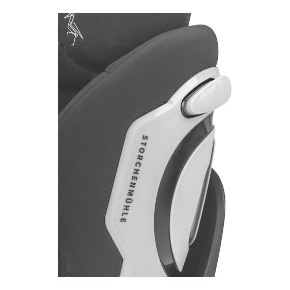 STORCHENMÜHLE Niki Next - autosedačka (76 - 150 cm | 9 - 36 kg | 15 měsíců - 12 let), Kolor: Onyx, 6 zdjęcie