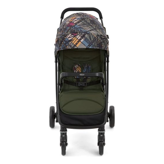 Graco Breaze Lite 2 - lehký sportovní kočárek, Kolor materiału: Couture Fern, 4 zdjęcie