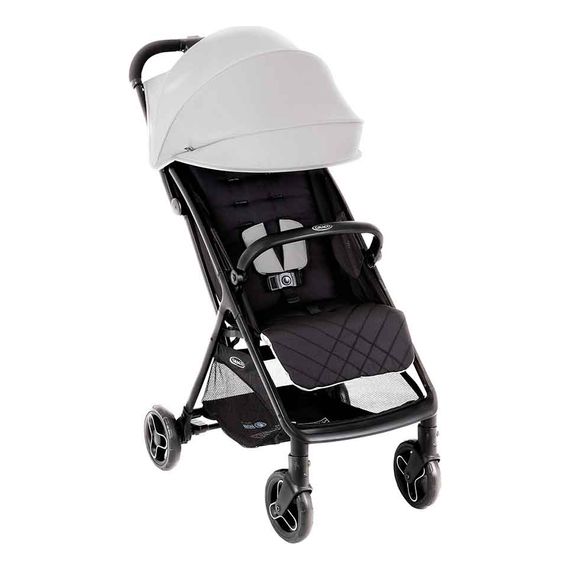 Graco Myavo - lehký sportovní kočárek s automatickým skládáním, Rodzaj wózka: spacerowy, Kolor materiału: Steeple Gray