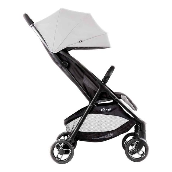 Graco Myavo - lehký sportovní kočárek s automatickým skládáním, Rodzaj wózka: spacerowy, Kolor materiału: Steeple Gray, 7 zdjęcie