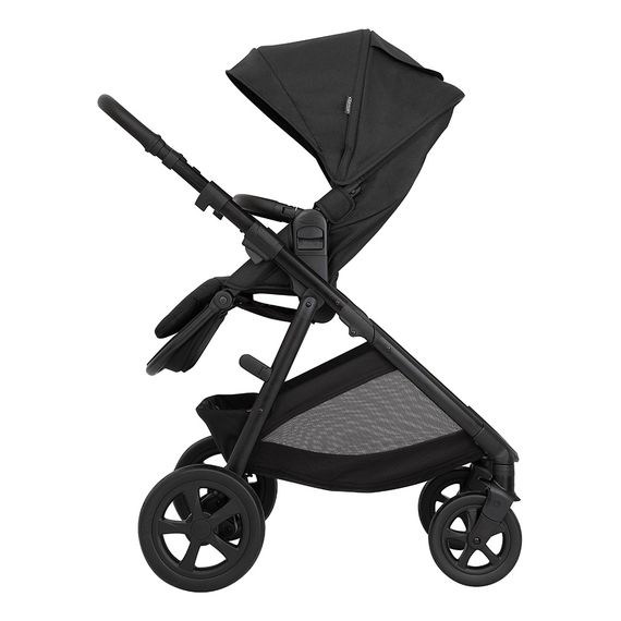 Graco Near2Me DLX Trio 3-in-1 Travel System, Rodzaj: zestaw 3w1 z fotelikiem, Kolor: Midnight, image , 6 image