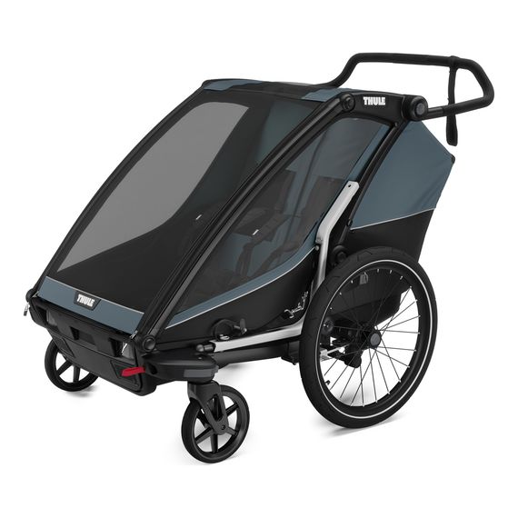 Thule Chariot Cab Dark Slate - multisportovní cyklovozík, 8 zdjęcie