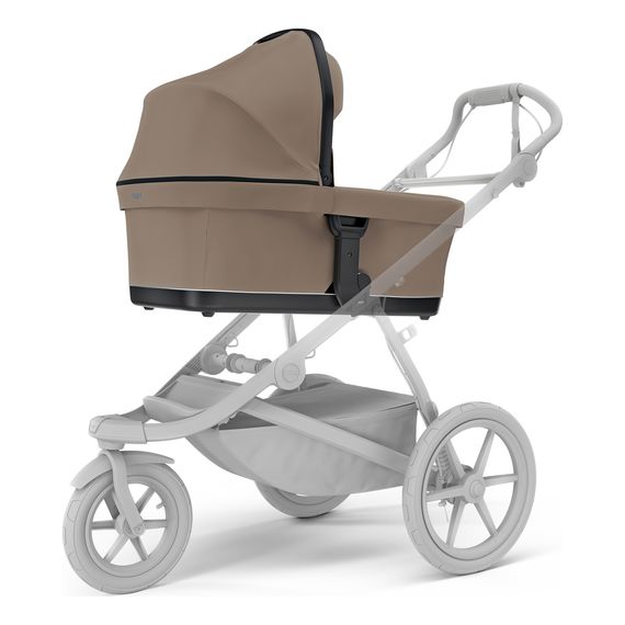 Thule korba pro kočárky, Kolor materiału: Tinted Taupe, 7 zdjęcie