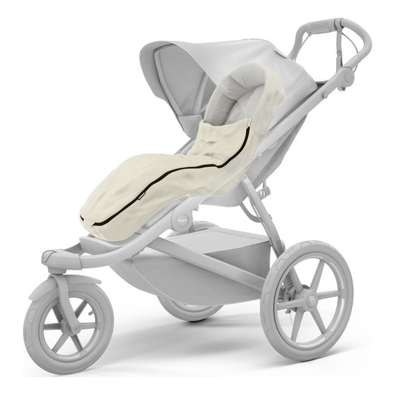 Thule fusak do kočárku, Kolor materiału: Soft Beige, 7 zdjęcie