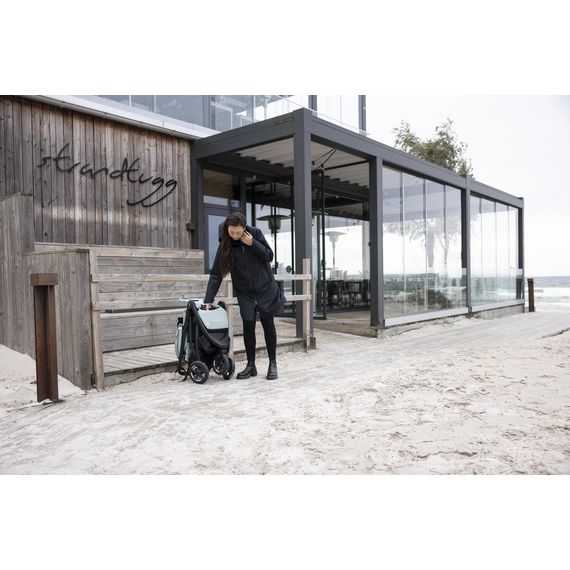 Thule Spring 2 sportovní kočárek, Rodzaj wózka: spacerowy, Kolor materiału: Mist Green, 11 zdjęcie