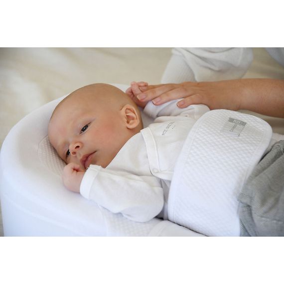 Red Castle Ergonomiczny materac dla niemowląt Cocoonababy Fleur de coton Blanc, 5 zdjęcie