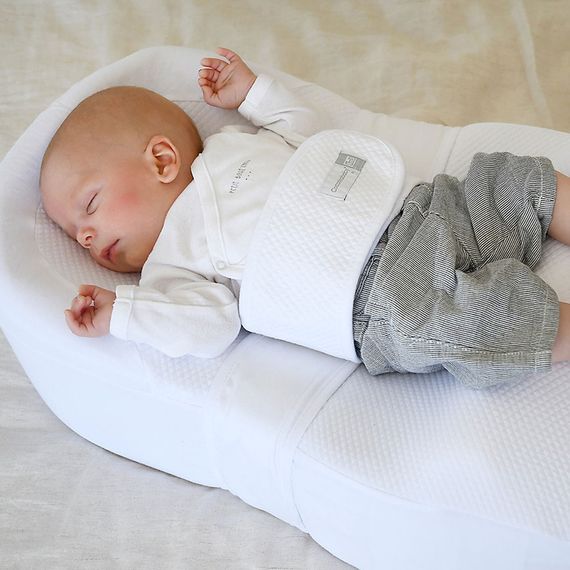 Red Castle Ergonomiczny materac dla niemowląt Cocoonababy Fleur de coton Blanc, 10 zdjęcie