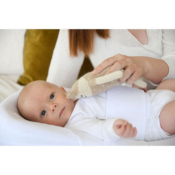 Red Castle Ergonomiczny materac dla niemowląt Cocoonababy Fleur de coton Blanc, 16 zdjęcie