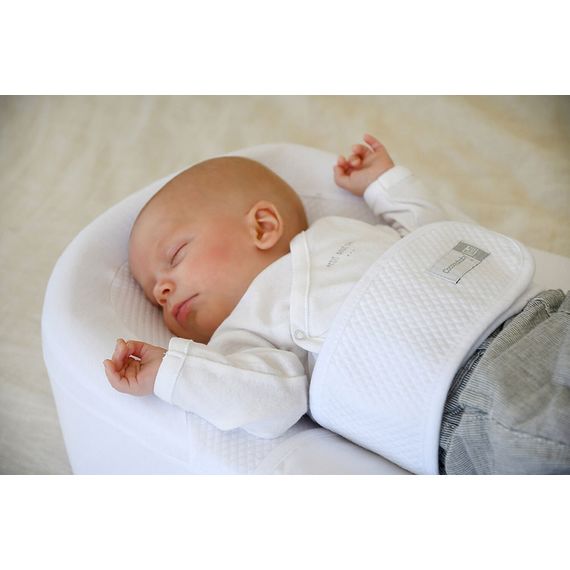 Red Castle Ergonomiczny materac dla niemowląt Cocoonababy Fleur de coton Blanc, 17 zdjęcie