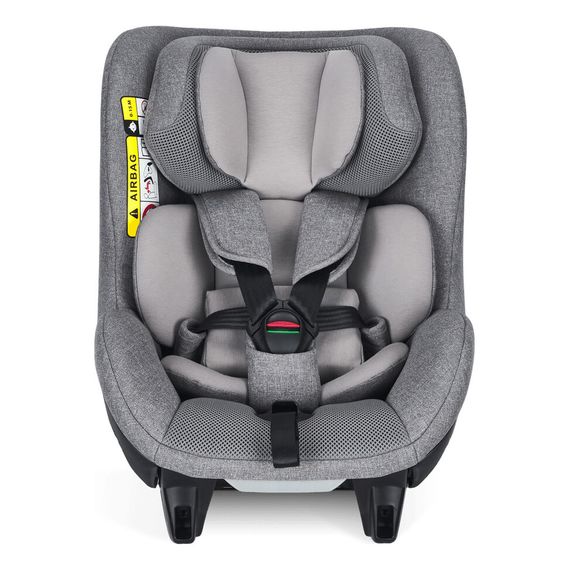Avionaut AeroFIX Airflow – autosedačka pro batolata (61–105 cm | 0–18 kg | 6 měsíců – 4 roky), Baza: bez bazy, Kolor: Grey, 9 zdjęcie