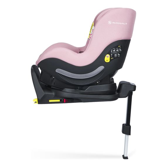 Avionaut Aerofix Airflow s bází IQ Orbit - autosedačka pro batolata (61-105 cm | 0-18 kg | 6 měsíců - 4 roky), Baza: baza IQ Orbit, Kolor: Pink