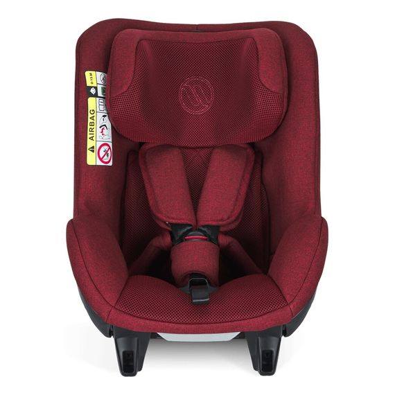 Avionaut AeroFIX Airflow – autosedačka pro batolata (61–105 cm | 0–18 kg | 6 měsíců – 4 roky), Baza: bez bazy, Kolor: Red, 7 zdjęcie