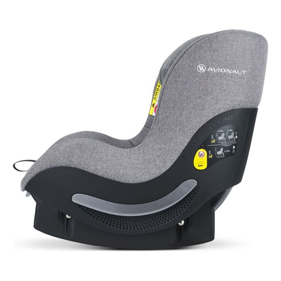 Avionaut Aerofix RWF AirFlow - autosedačka pro batolata proti směru jízdy (61-105 cm | 0-18 kg | 6 měsíců - 4 roky), Baza: bez bazy, Kolor: Grey, 8 zdjęcie