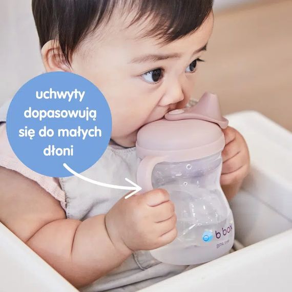 b.box kubek z miękkim ustnikiem różowy, Kolor: Różowy, 8 zdjęcie
