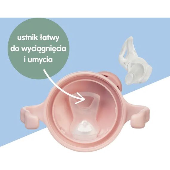 b.box kubek z miękkim ustnikiem różowy, Kolor: Różowy, 10 zdjęcie