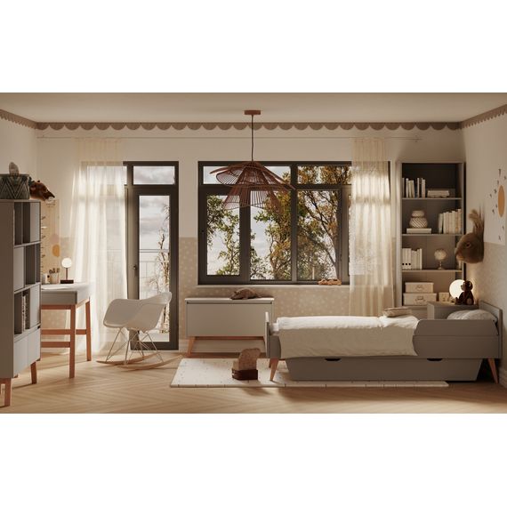 Pinio Swing postýlka-pohovka 140x70 Šedý, Rozmiar: 140x70, Kolor: szary, 16 zdjęcie