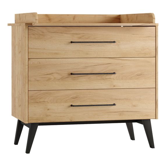 Pinio Retro Changing Table Top Oak, image , 3 image