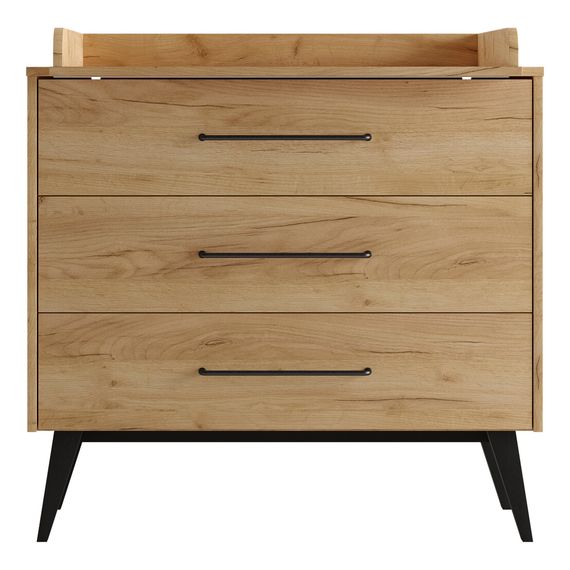 Pinio Retro Changing Table Top Oak, image , 4 image