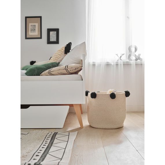 Pinio Swing postel 200x120 Bílý, Rozmiar: 200x120, Kolor: biały, 8 zdjęcie