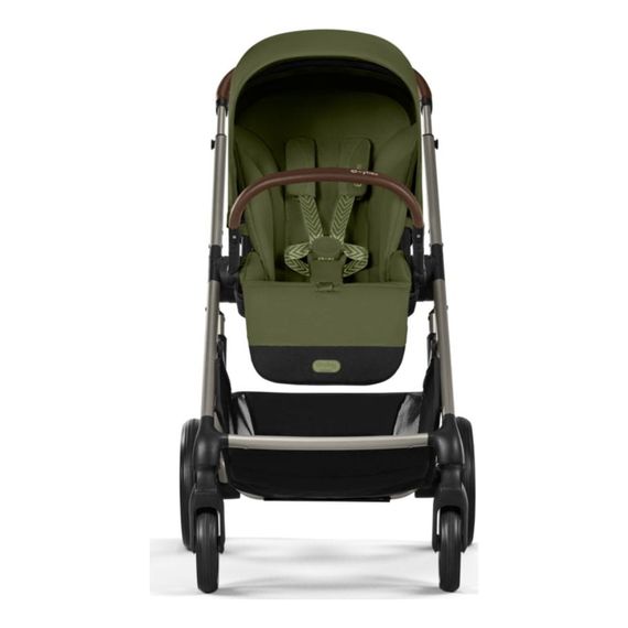 Cybex Balios S Lux 2.0 sportovní kočárek, Rodzaj wózka: spacerowy, Kolor materiału: Moss Green, 7 zdjęcie