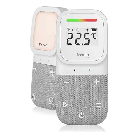 Lionelo Babyline 2.3 dětská chůvička elektronická White Natural, 6 zdjęcie