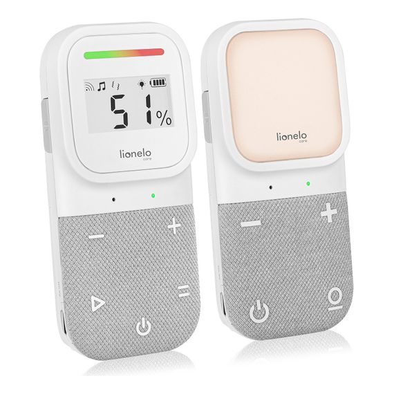 Lionelo Babyline 2.3 dětská chůvička elektronická White Natural, 8 zdjęcie